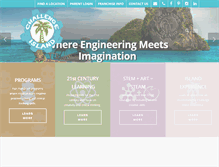 Tablet Screenshot of challenge-island.com